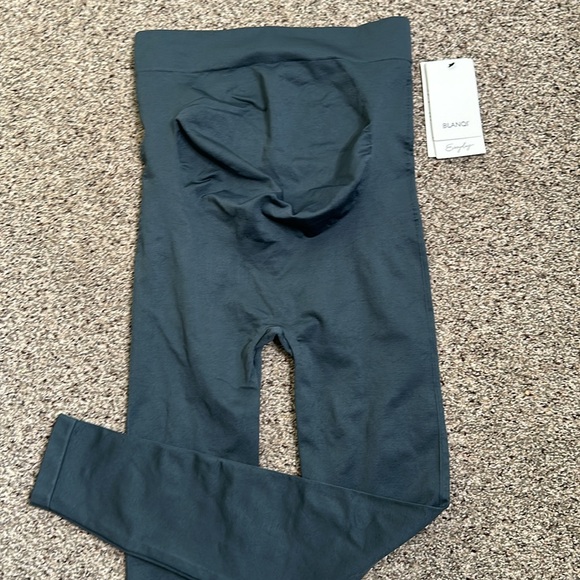 BLANQI every day maternity belly support leggings size medium color stor… - Picture 6 of 9
